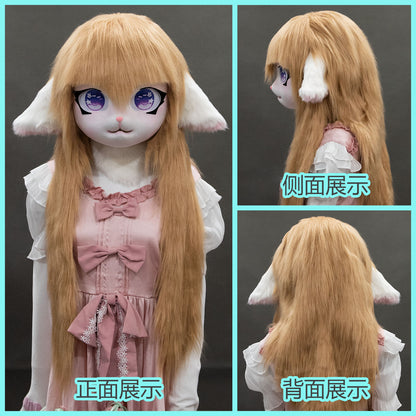 Furry Kigurumi Anime Cosplay Pre-Design Kigurumi Animal Headpiece Lolita Costume - Order with colors