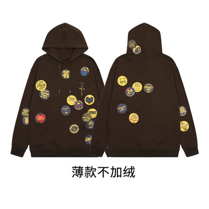 FW20 Travis Scott x McDonald’s Apple Pie High Street Foam Print Hoodie