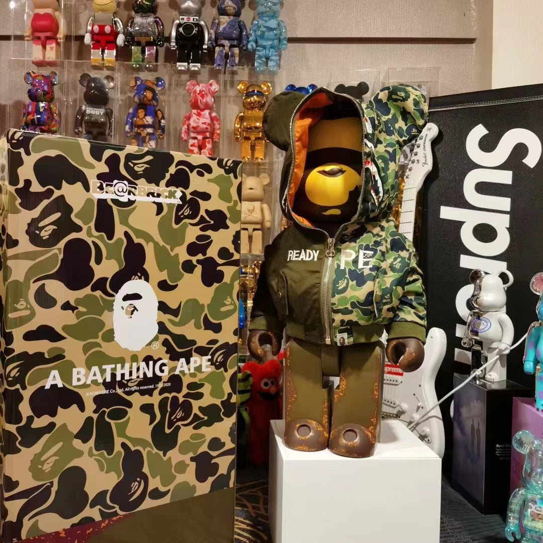 BE@RBRICK 1000% Building Block Figure 70CM | Limited Edition Collectible Bear Toy - Bear king