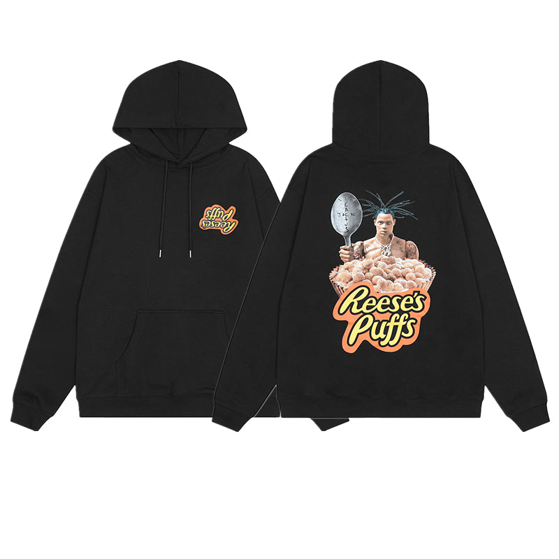 FW20 Travis Scott x McDonald’s Apple Pie High Street Foam Print Hoodie