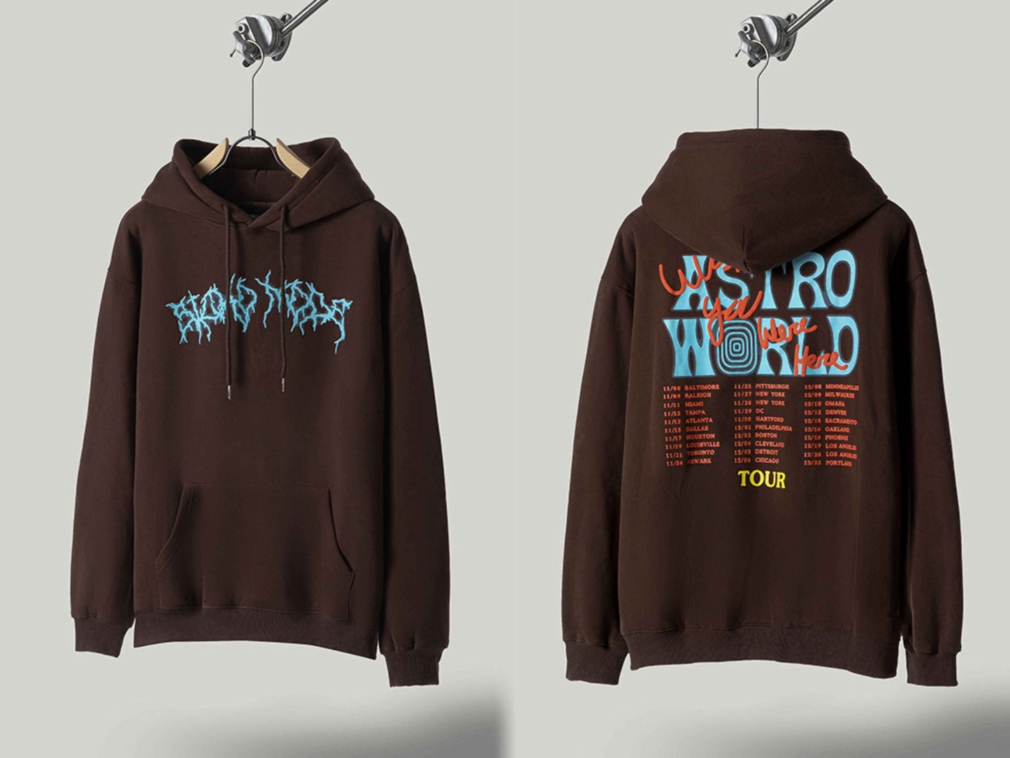 FW20 Travis Scott McDonald’s Hoodie - Apple Pie High Street Foam Print
