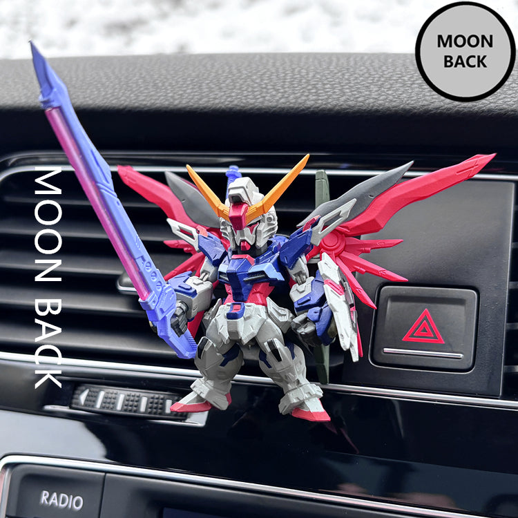 Bandai Gundam Car-mounted Ornament Air Conditioning Pendant Aromatherapy Figure - Fate Gundam