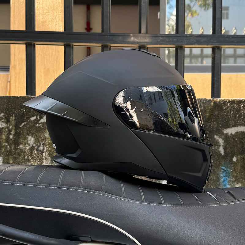 Ice Age 3C DOT Approve Full Face Dual Visors Unisex Bluetooth Motorcycle Helmet