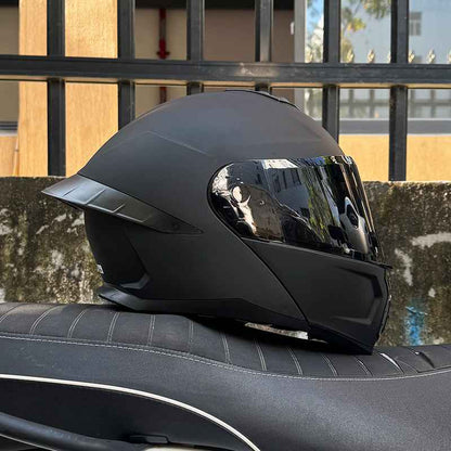 Ice Age 3C DOT Approve Full Face Dual Visors Unisex Bluetooth Motorcycle Helmet