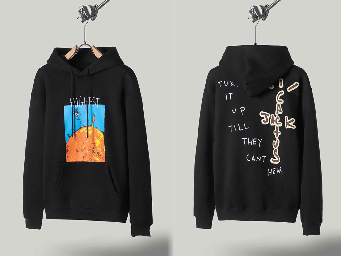 FW20 Travis Scott McDonald’s Hoodie - Apple Pie High Street Foam Print
