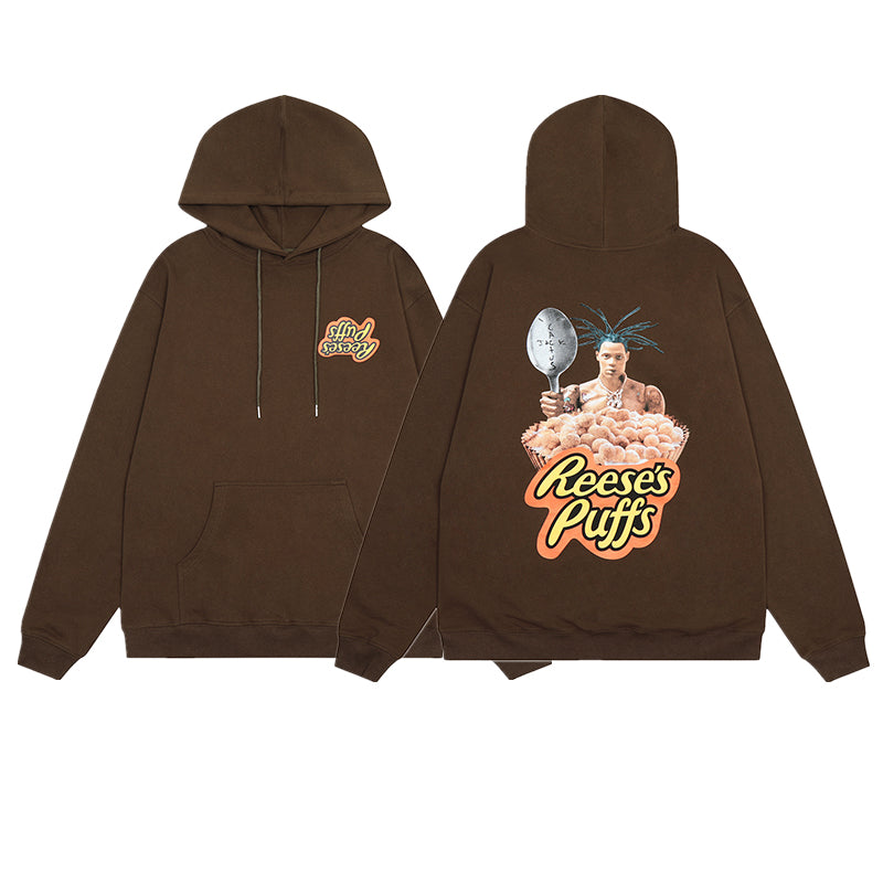 FW20 Travis Scott x McDonald’s Apple Pie High Street Foam Print Hoodie