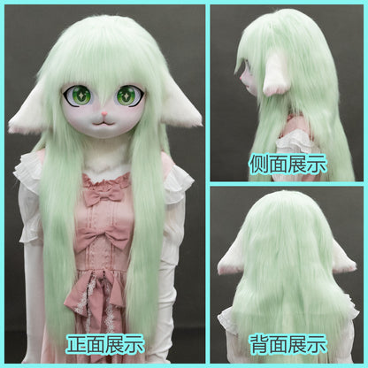 Furry Kigurumi Anime Cosplay Pre-Design Kigurumi Animal Headpiece Lolita Costume - Order with colors