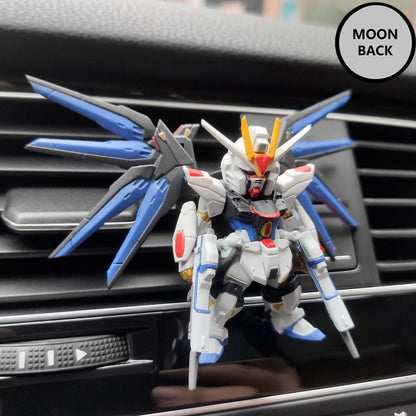 Bandai Gundam Car-mounted Ornament Air Conditioning Pendant Aromatherapy Figure - Freedom gundam