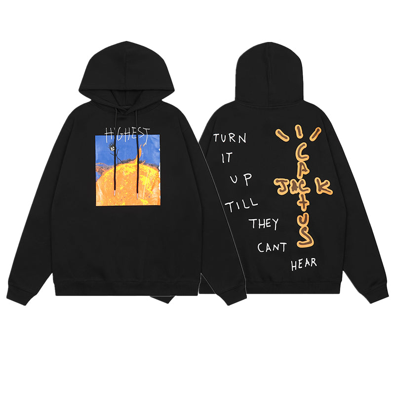 FW20 Travis Scott x McDonald’s Apple Pie High Street Foam Print Hoodie