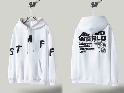 FW20 Travis Scott McDonald’s Hoodie - Apple Pie High Street Foam Print