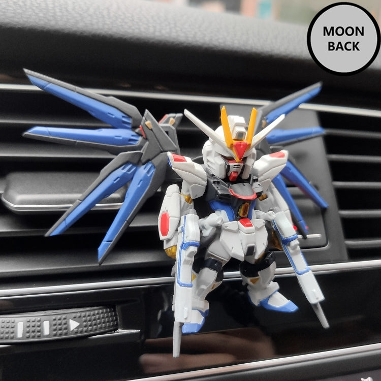 Bandai Gundam Car-mounted Ornament Air Conditioning Pendant Aromatherapy Figure - Strike freedom