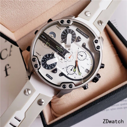 Diesel DZ7395 Chameleon Large Dial Quartz Chronograph Watch Polarized Men Watch - Order with colors