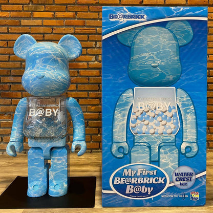 BEARBRICK 400% Block Bear - Art Toy Collectible Figure | Donclickin  BabyG Blue / Dm for Other Style / Restock