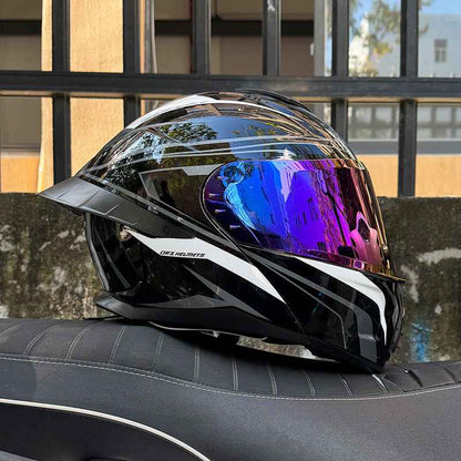 Ice Age 3C DOT Approve Full Face Dual Visors Unisex Bluetooth Motorcycle Helmet