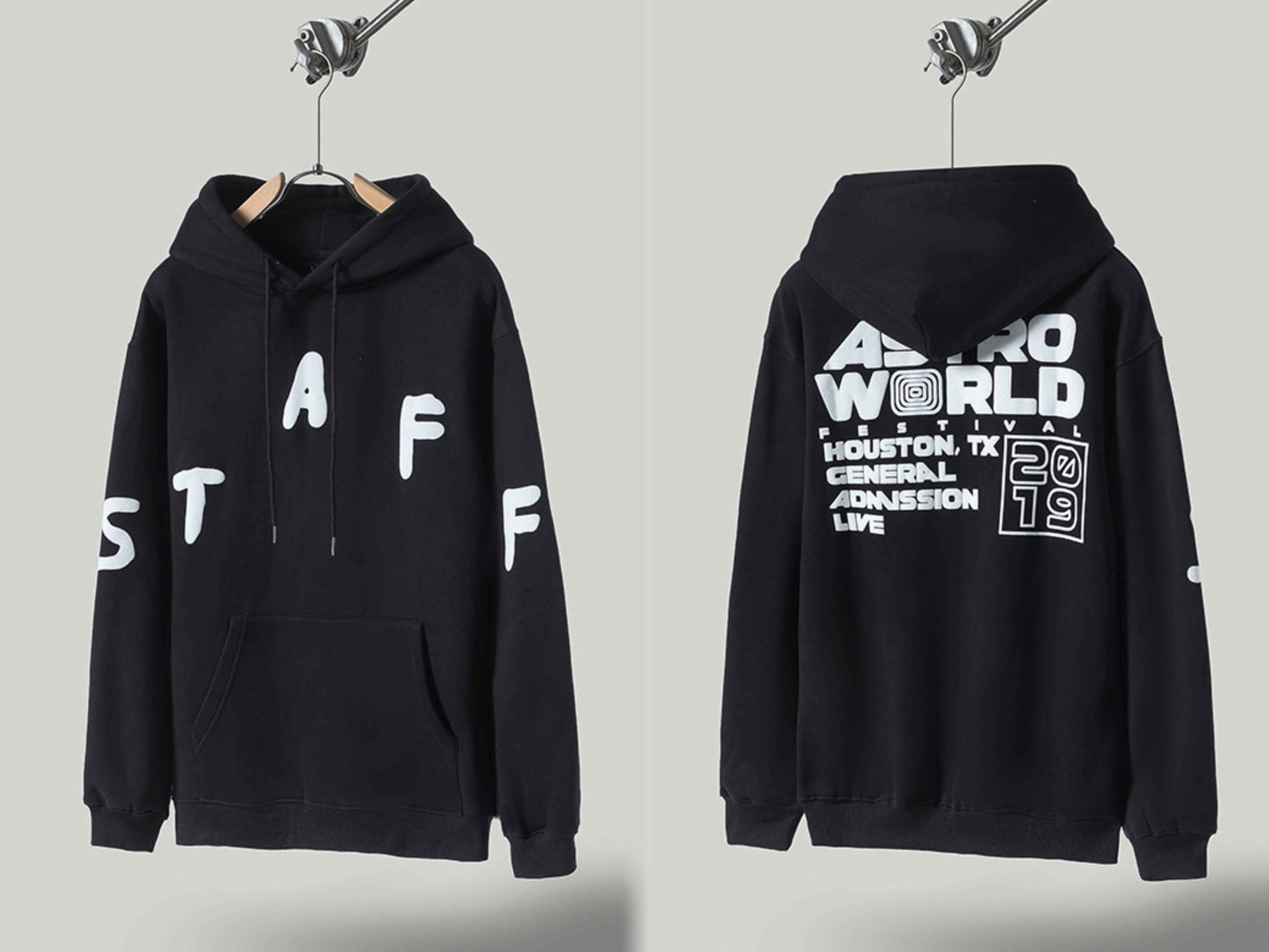 FW20 Travis Scott McDonald’s Hoodie - Apple Pie High Street Foam Print