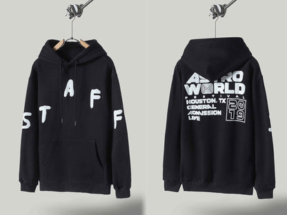 FW20 Travis Scott McDonald’s Hoodie - Apple Pie High Street Foam Print