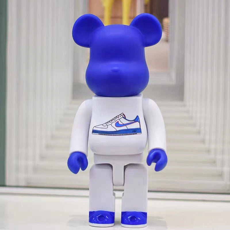 BE@RBRICK 400% Ninja Turtle Building Block Violent Bear Collectible Figure Gift - SNKR Blue / Dm for Other Style