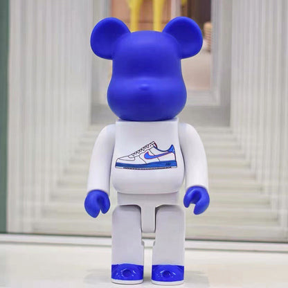 BE@RBRICK 400% Ninja Turtle Building Block Violent Bear Collectible Figure Gift - SNKR Blue / Dm for Other Style