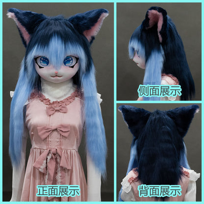 Furry Kigurumi Anime Cosplay Pre-Design Kigurumi Animal Headpiece Lolita Costume - Order with colors