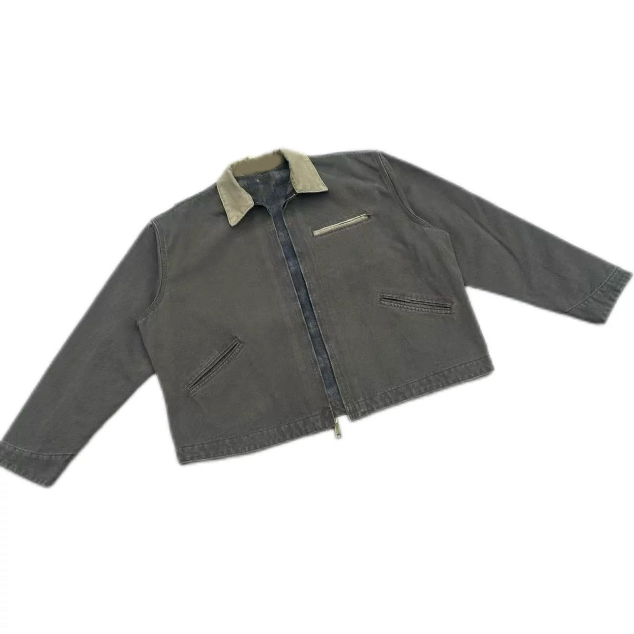 J97 Detroit Jacket - Vintage Canvas J22 Cleanfit Cotton Coat -  