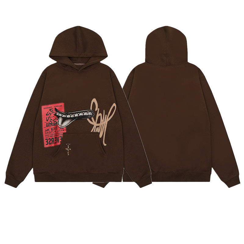FW20 Travis Scott x McDonald’s Apple Pie High Street Foam Print Hoodie