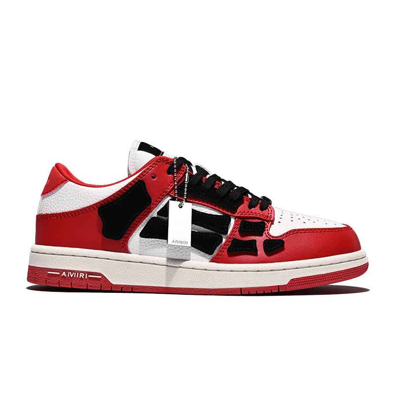 AMIRI SKEL-TOP 2023SS Bone Shoes Cowhide Low-top Leisure Board Casual Shoes - Dm for size / Colors