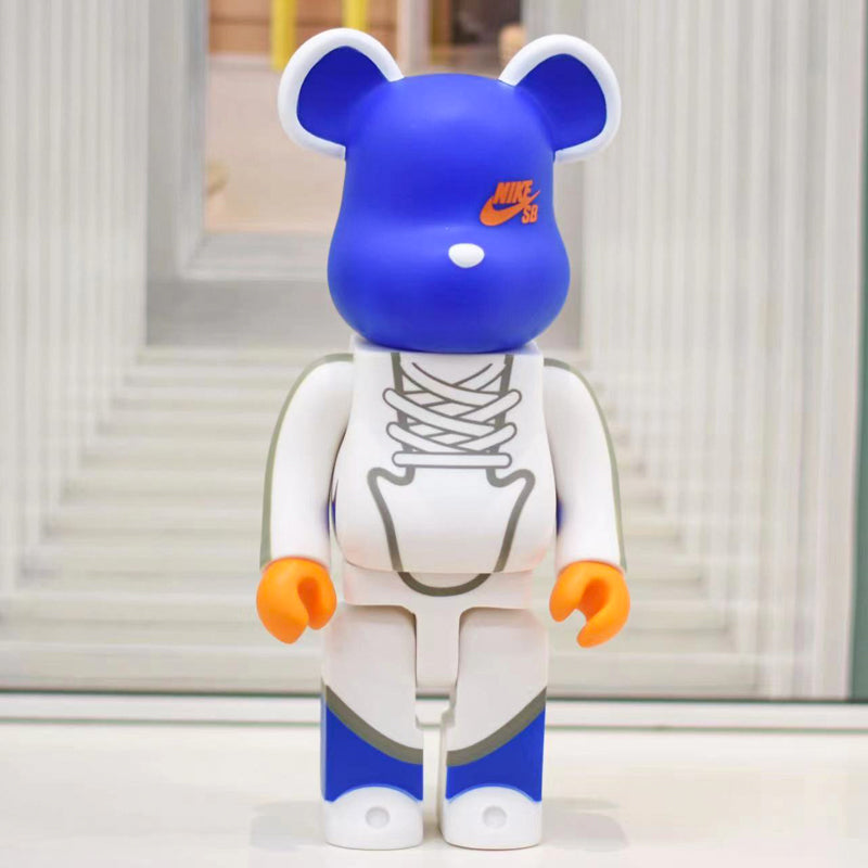 BE@RBRICK 400% Ninja Turtle Building Block Violent Bear Collectible Figure Gift - SNKR NBlue / Dm for Other Style