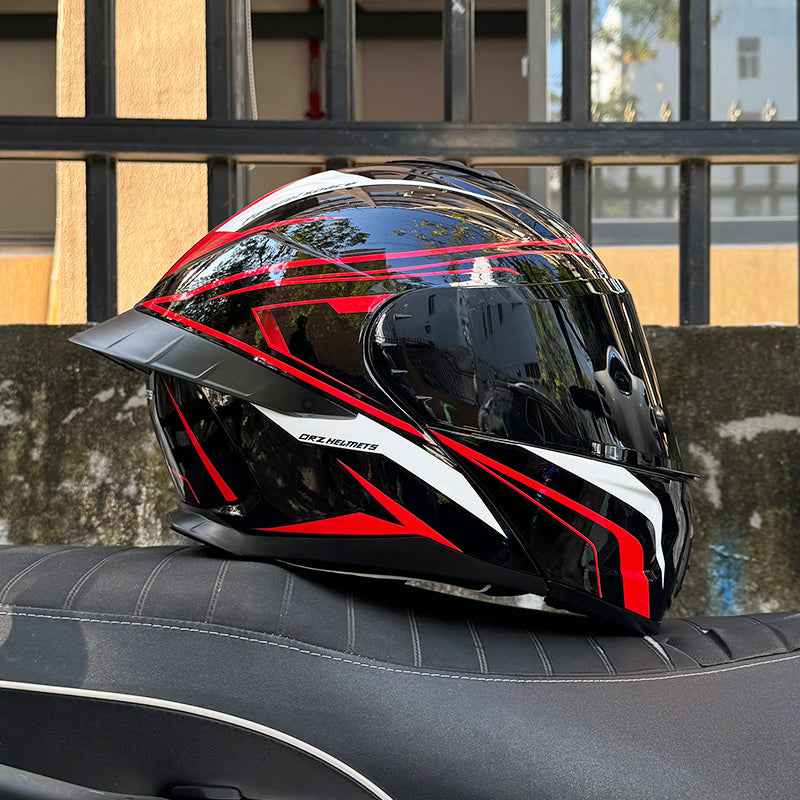 Ice Age 3C DOT Approve Full Face Dual Visors Unisex Bluetooth Motorcycle Helmet