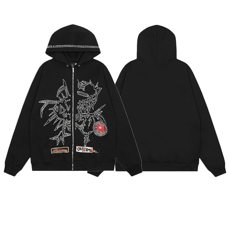 FW20 Travis Scott x McDonald’s Apple Pie High Street Foam Print Hoodie
