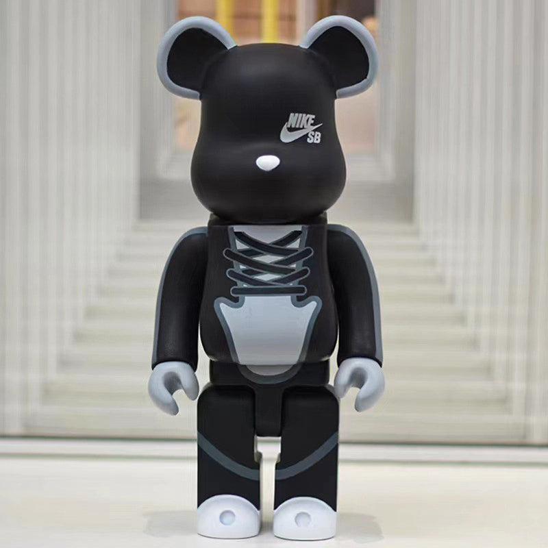 BE@RBRICK 400% Ninja Turtle Building Block Violent Bear Collectible Figure Gift - SNKR NBlack / Dm for Other Style