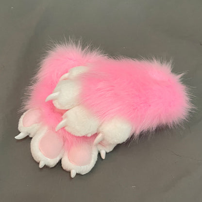 Furry Beast Claw Colored Beast Costume Claw Gloves Gloves Plush Fursuit Cosplay - Order with colors