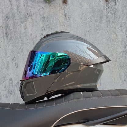 Ice Age 3C DOT Approve Full Face Dual Visors Unisex Bluetooth Motorcycle Helmet