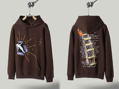 FW20 Travis Scott McDonald’s Hoodie - Apple Pie High Street Foam Print