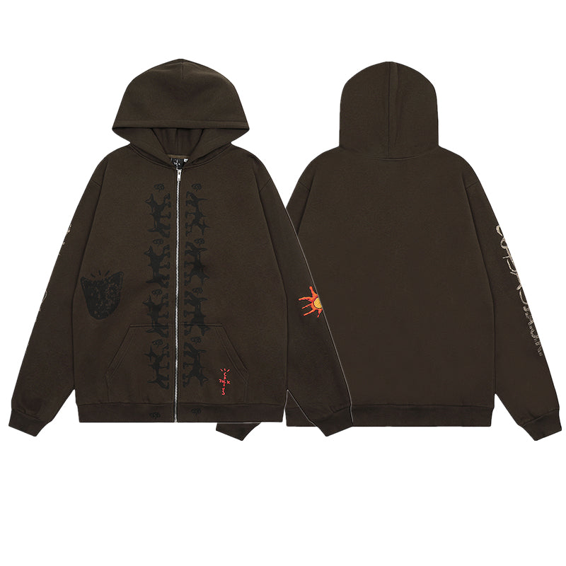 FW20 Travis Scott x McDonald’s Apple Pie High Street Foam Print Hoodie