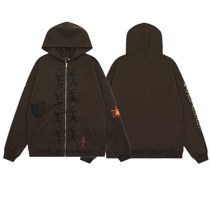 FW20 Travis Scott x McDonald’s Apple Pie High Street Foam Print Hoodie