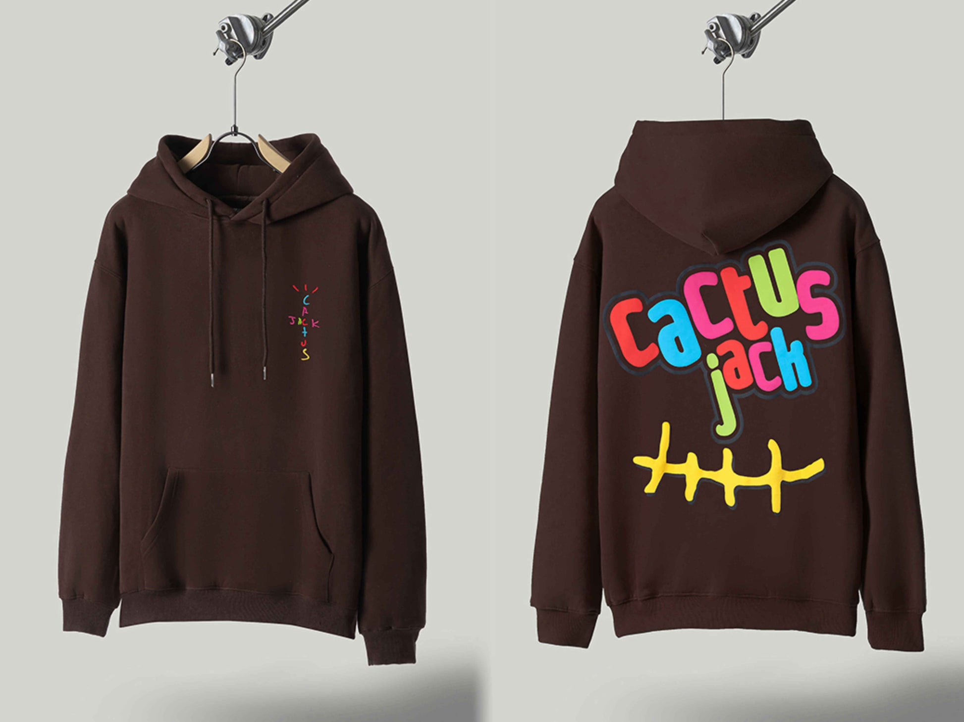 FW20 Travis Scott McDonald’s Hoodie - Apple Pie High Street Foam Print