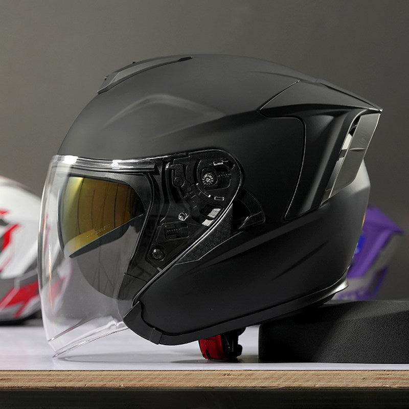 Evangelion Unit-01 Style Bluetooth Helmet - DOT Certified Dual Visor