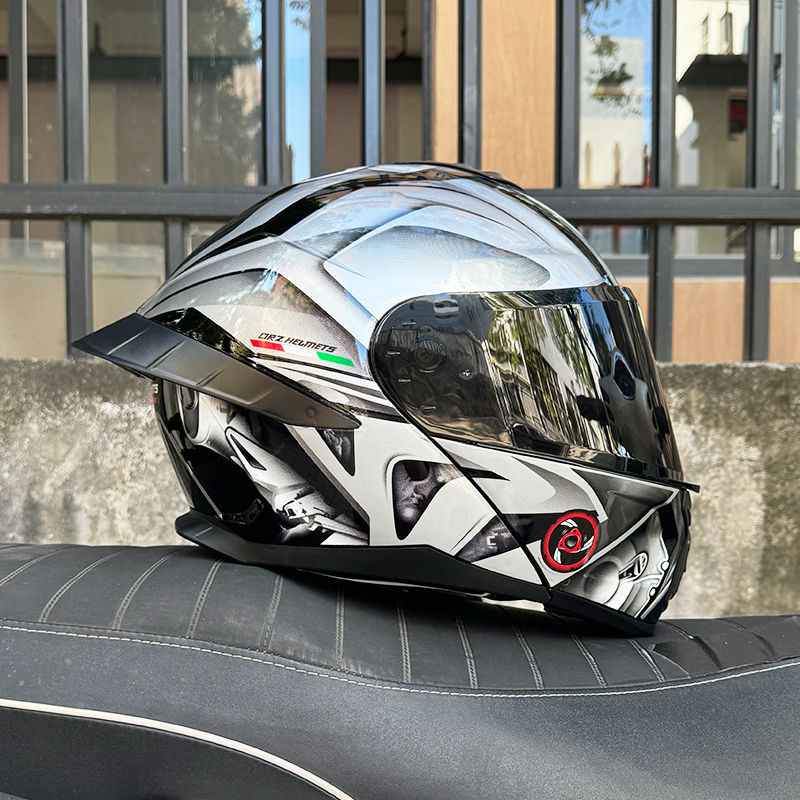 Ice Age 3C DOT Approve Full Face Dual Visors Unisex Bluetooth Motorcycle Helmet