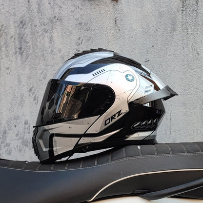 Ice Age 3C DOT Approve Full Face Dual Visors Unisex Bluetooth Motorcycle Helmet