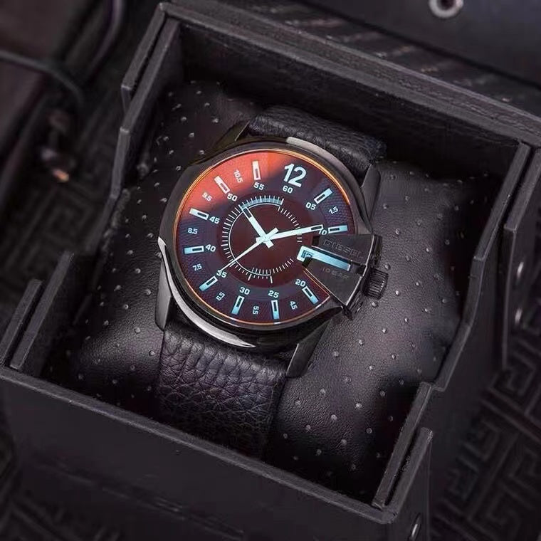 Diesel DZ7395 Chameleon Large Dial Quartz Chronograph Watch Polarized Men Watch - Order with colors