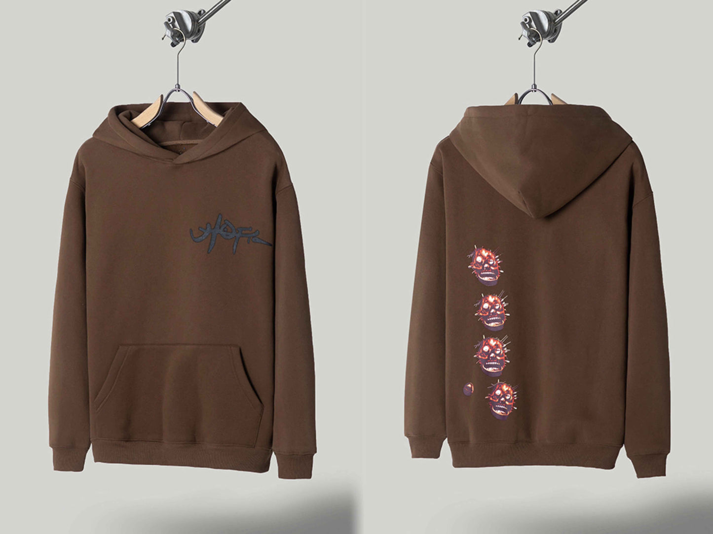 FW20 Travis Scott McDonald’s Hoodie - Apple Pie High Street Foam Print
