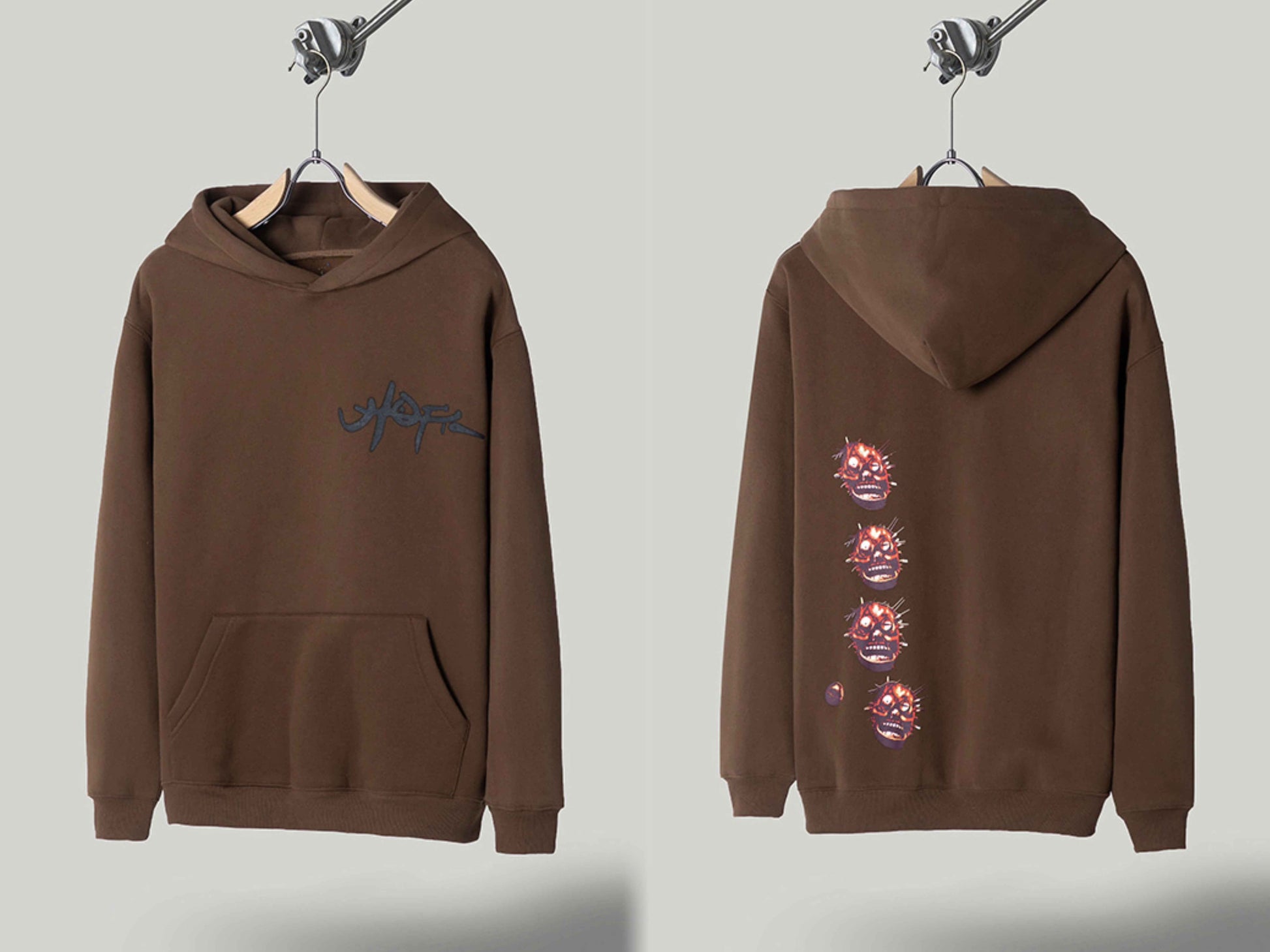 FW20 Travis Scott McDonald’s Hoodie - Apple Pie High Street Foam Print