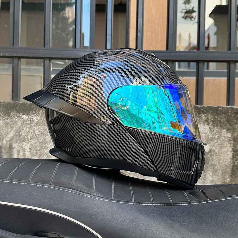 Ice Age 3C DOT Approve Full Face Dual Visors Unisex Bluetooth Motorcycle Helmet