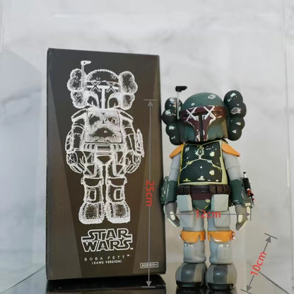 KAWS Figurine Collectible: Toy Handheld Ornament KAWS Covered Face Sesame Street - Bobo