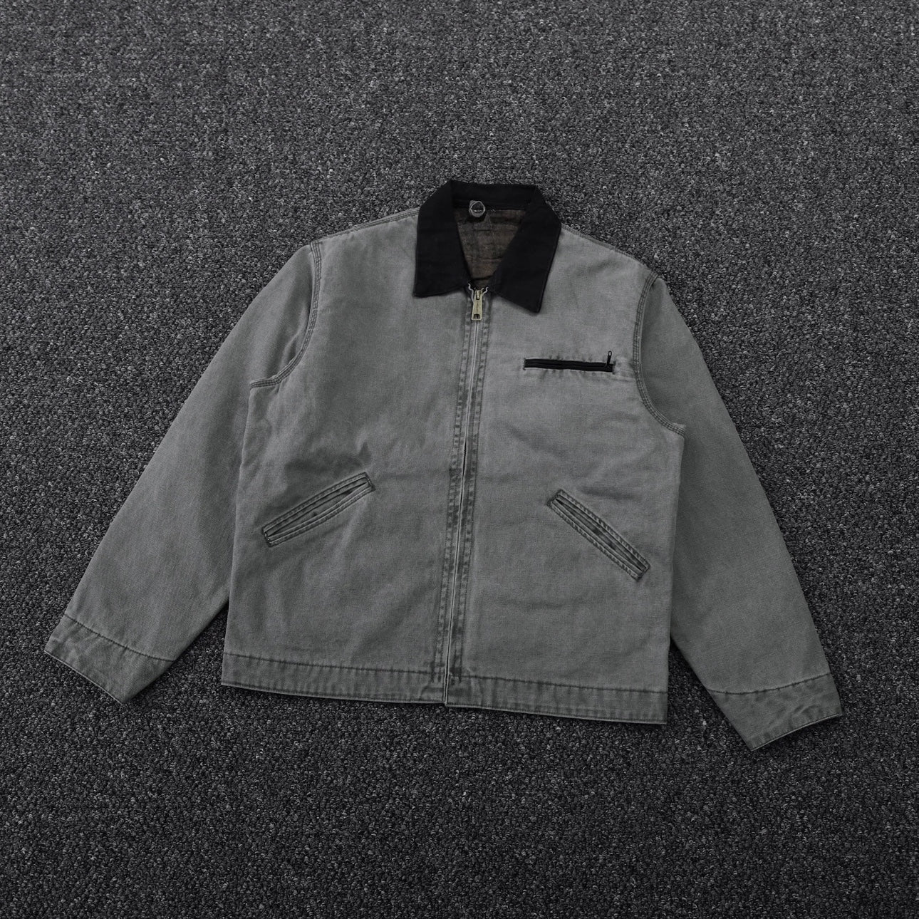 J97 Detroit Jacket - Vintage Canvas J22 Cleanfit Cotton Coat -  