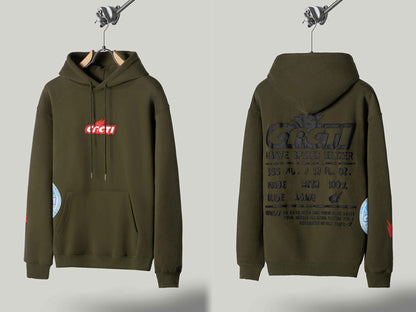 FW20 Travis Scott McDonald’s Hoodie - Apple Pie High Street Foam Print