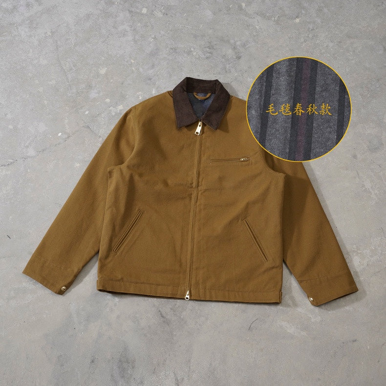 J97 Detroit Jacket - Vintage Canvas J22 Cleanfit Cotton Coat -  
