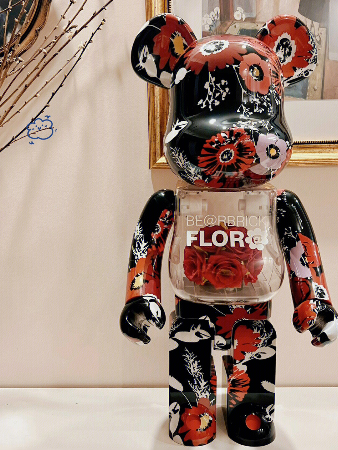 BE@RBRICK 1000% Building Block Figure 70CM | Limited Edition Collectible Bear Toy - PreservedFreshFlower