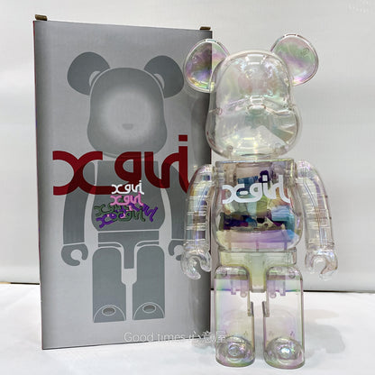 BEARBRICK 400% Block Bear - Art Toy Collectible Figure | Donclickin  Plated XG / Dm for Other Style / Restock