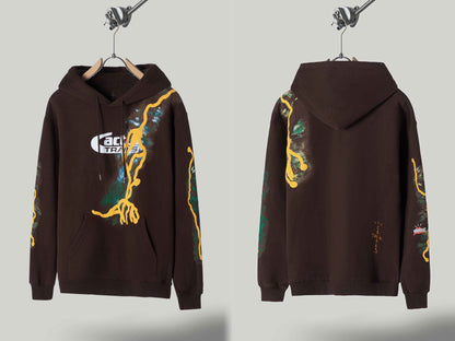 FW20 Travis Scott McDonald’s Hoodie - Apple Pie High Street Foam Print
